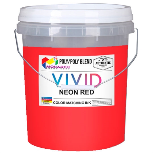 Neon Red Plastisol Ink